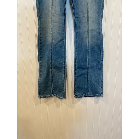 White House Black Market Jeans Womens 6 High Rise Boot cut Everyday Soft - Picture 4 of 8